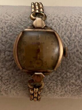 Vintage BENRUS Shock Absorber Watch Not Working 470292 15 grams Expandable